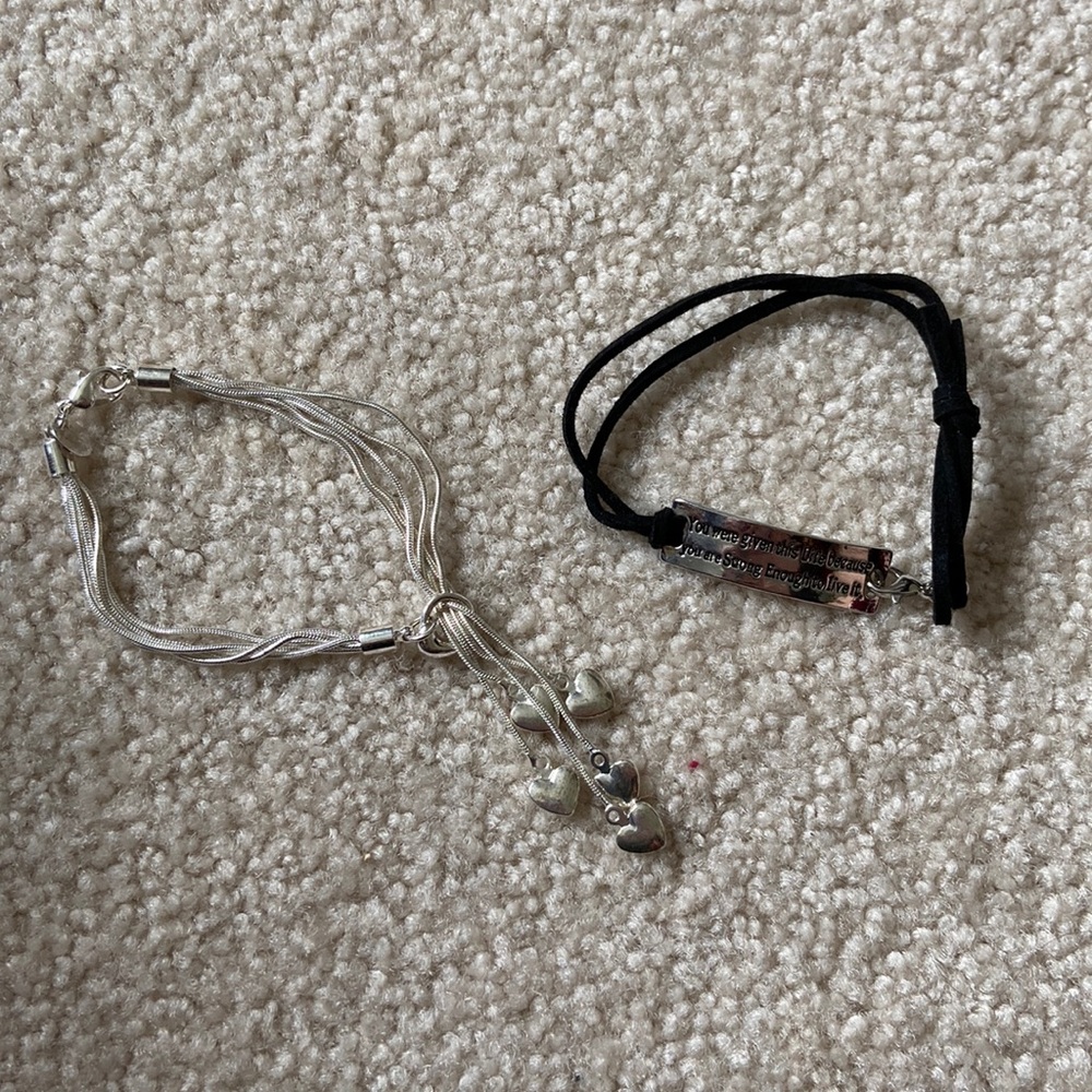 2 bracelets